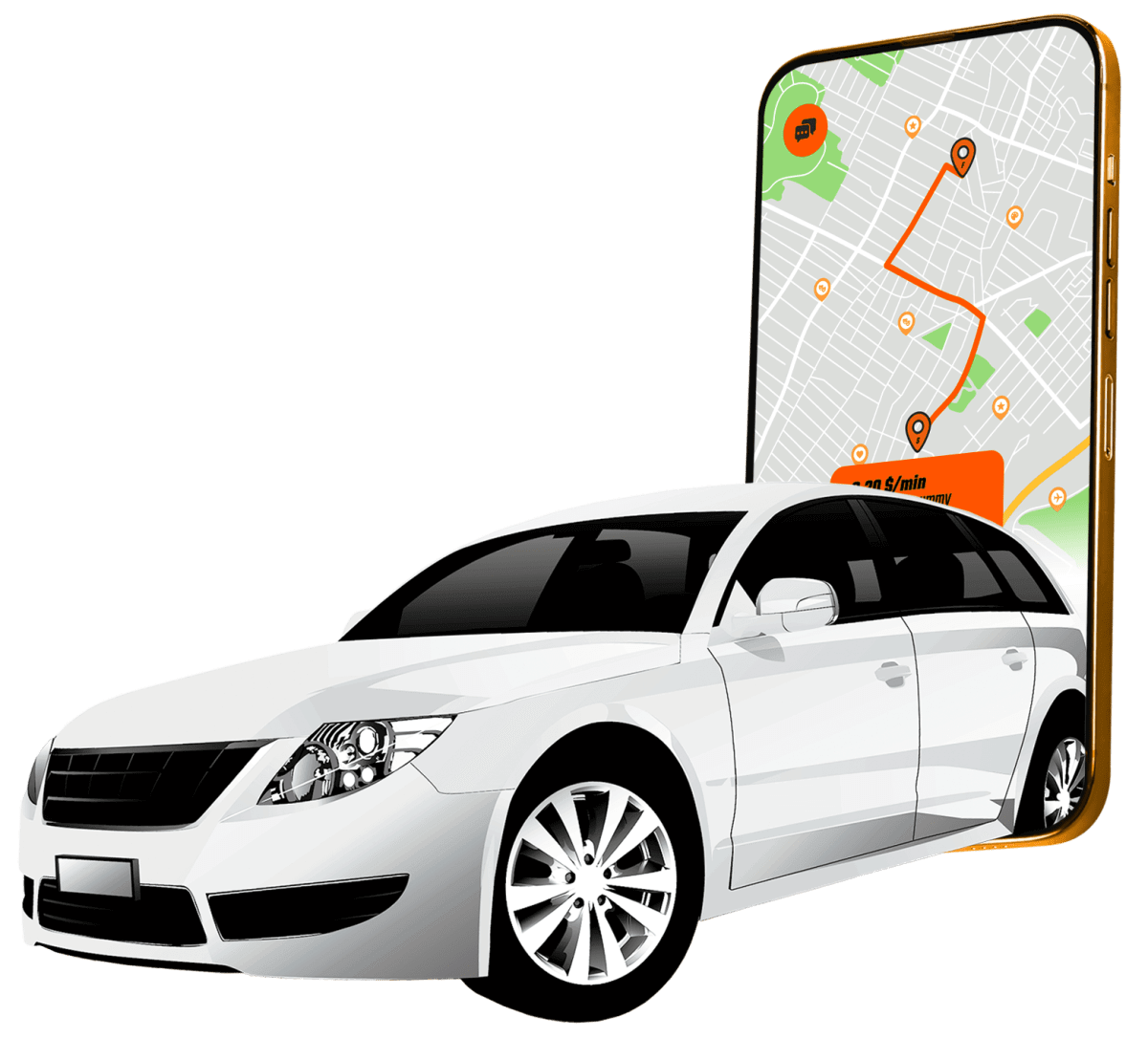 Arabian Car Lift vehicle providing safe transport between Dubai and Abu Dhabi
